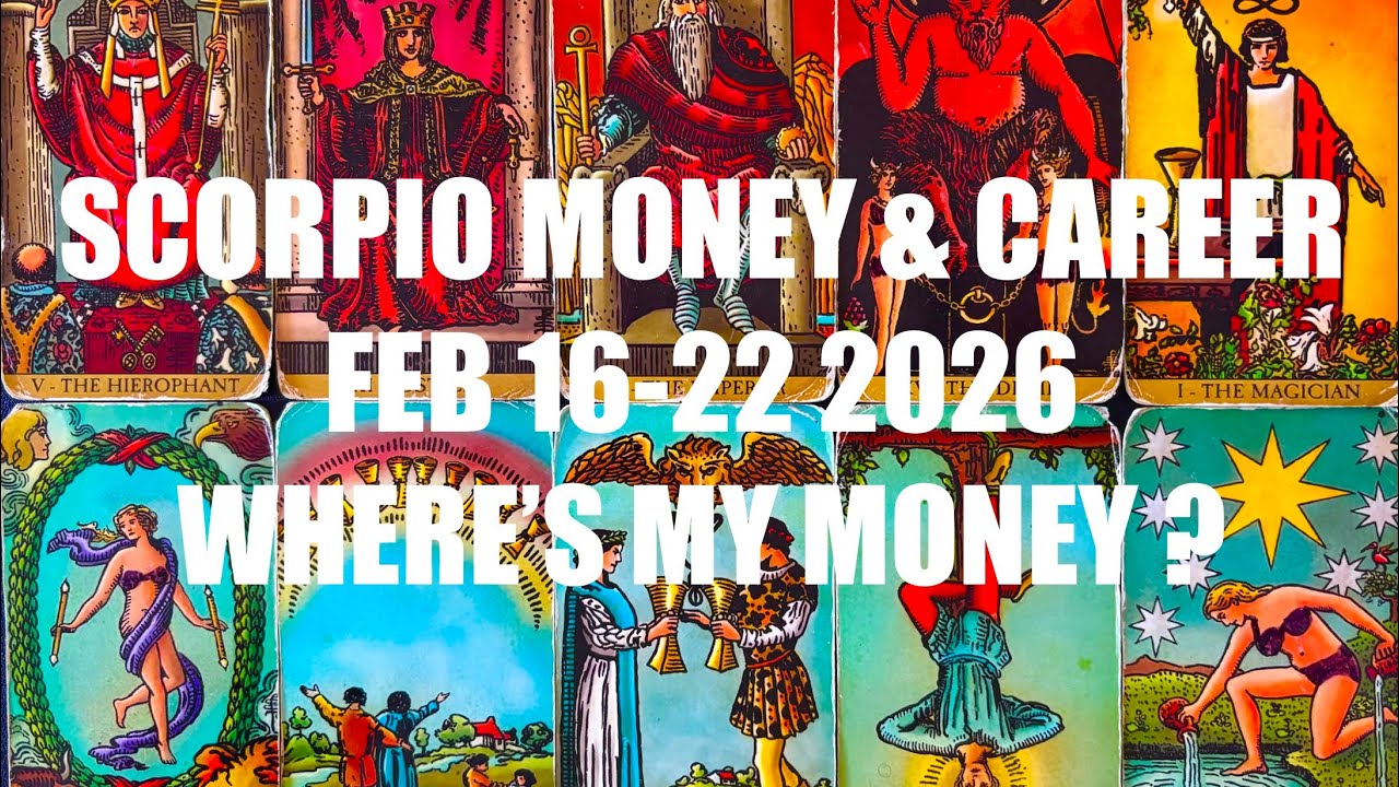 СКОРПИОН ♏️ СВОБОДА ВАША! 🔓 УСПЕХ НА МИЛЛИОН ДОЛЛАРОВ! 💸 ТАРО КАРЬЕРА И ДЕНЬГИ 16-22 ФЕВРАЛЯ 2026...