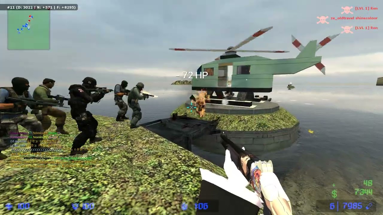 [26.01.25][CounterStrike:Source] 카스소스 좀비탈출 서버 - 1