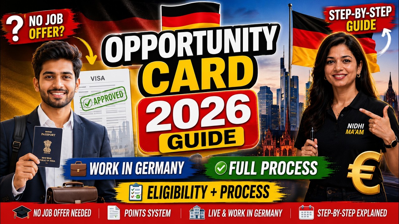 Don't Apply for the Germany Opportunity Card Until You Watch This! 🇩🇪