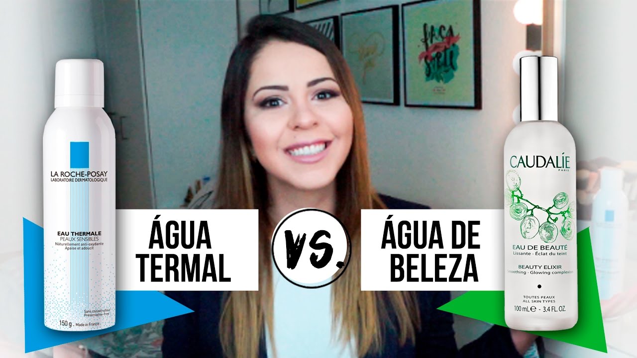 Água Termal Vs. Água de Beleza - Qual é a diferença? | Carol Ramos