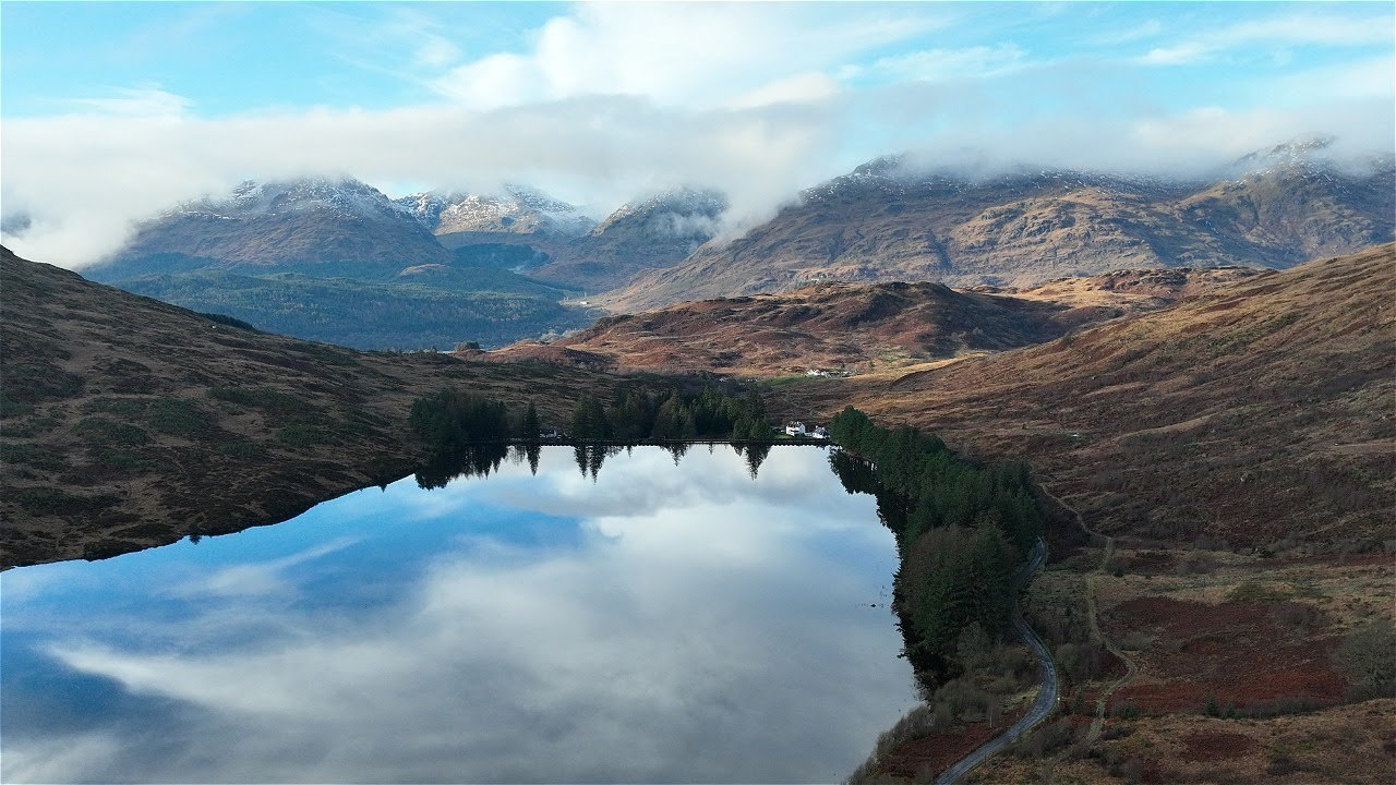 4K Footage - Bird's eye view of Inversnaid - DJI Mavic 3 Cine
