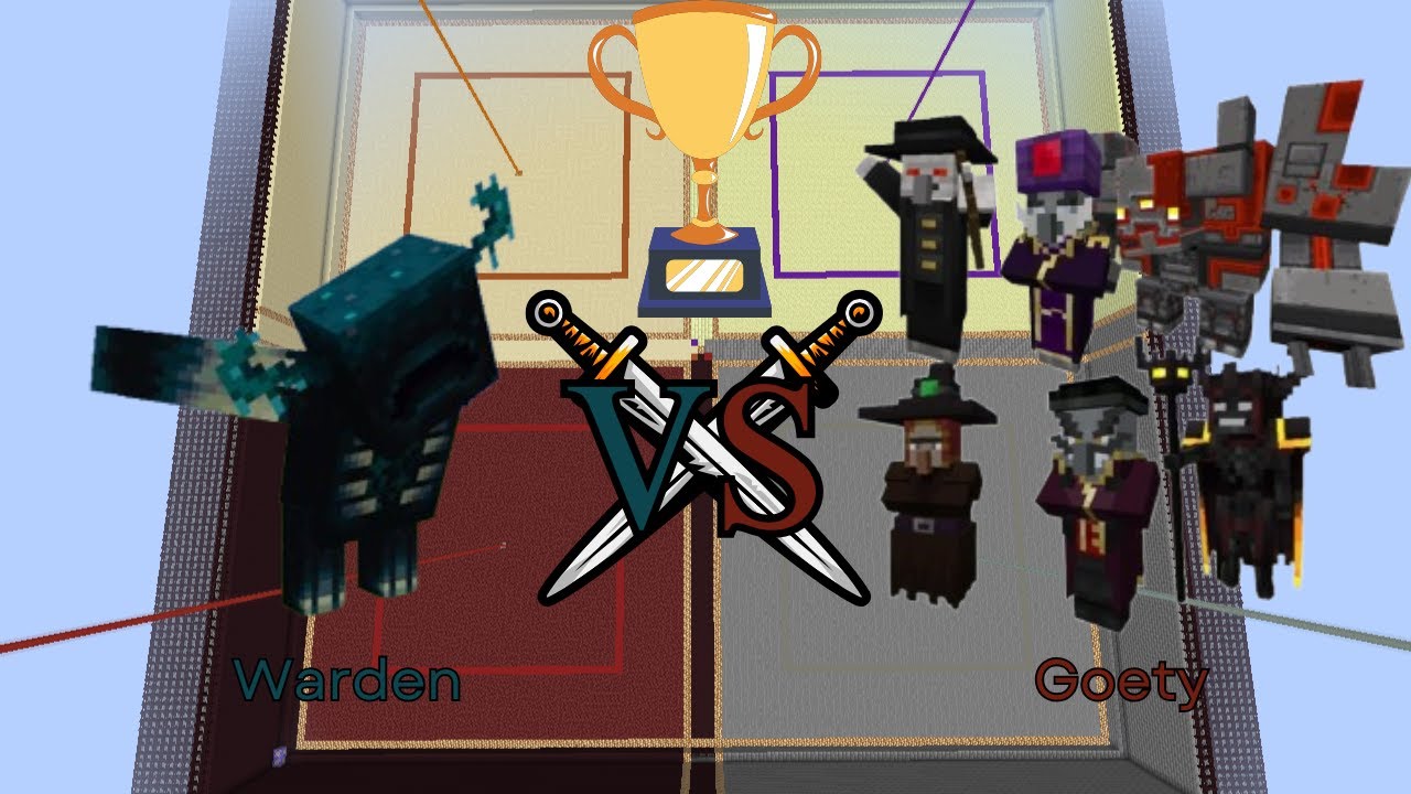 Warden vs Goety | Minecraft 1.20.1