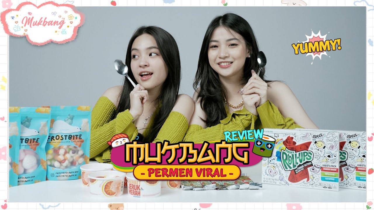 MUKBANG PERMEN VIRAL SAMA ECA😋