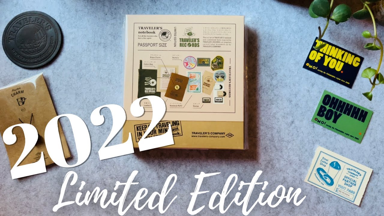 2022 Traveler's Notebook Limited Edition | Traveler's Records