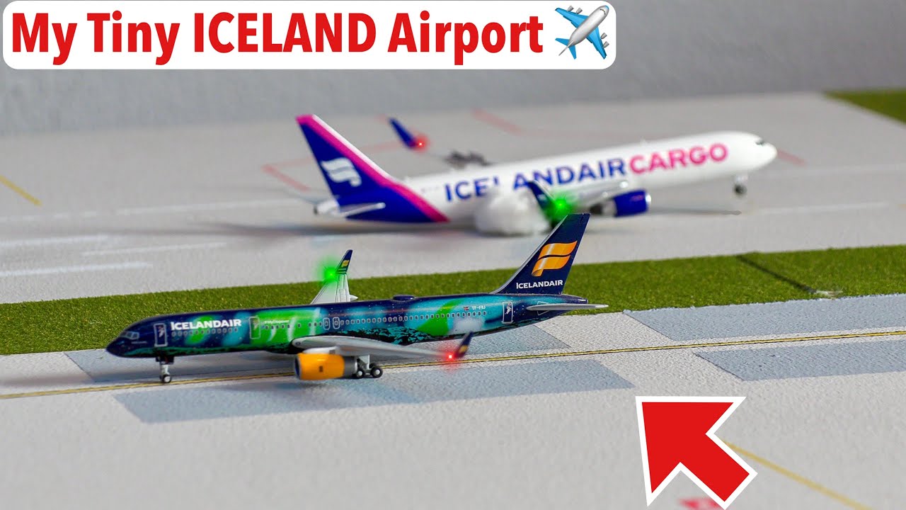 BRAND NEW 1:400 Scale Keflavik International Airport Replica! (Gemini Jets)