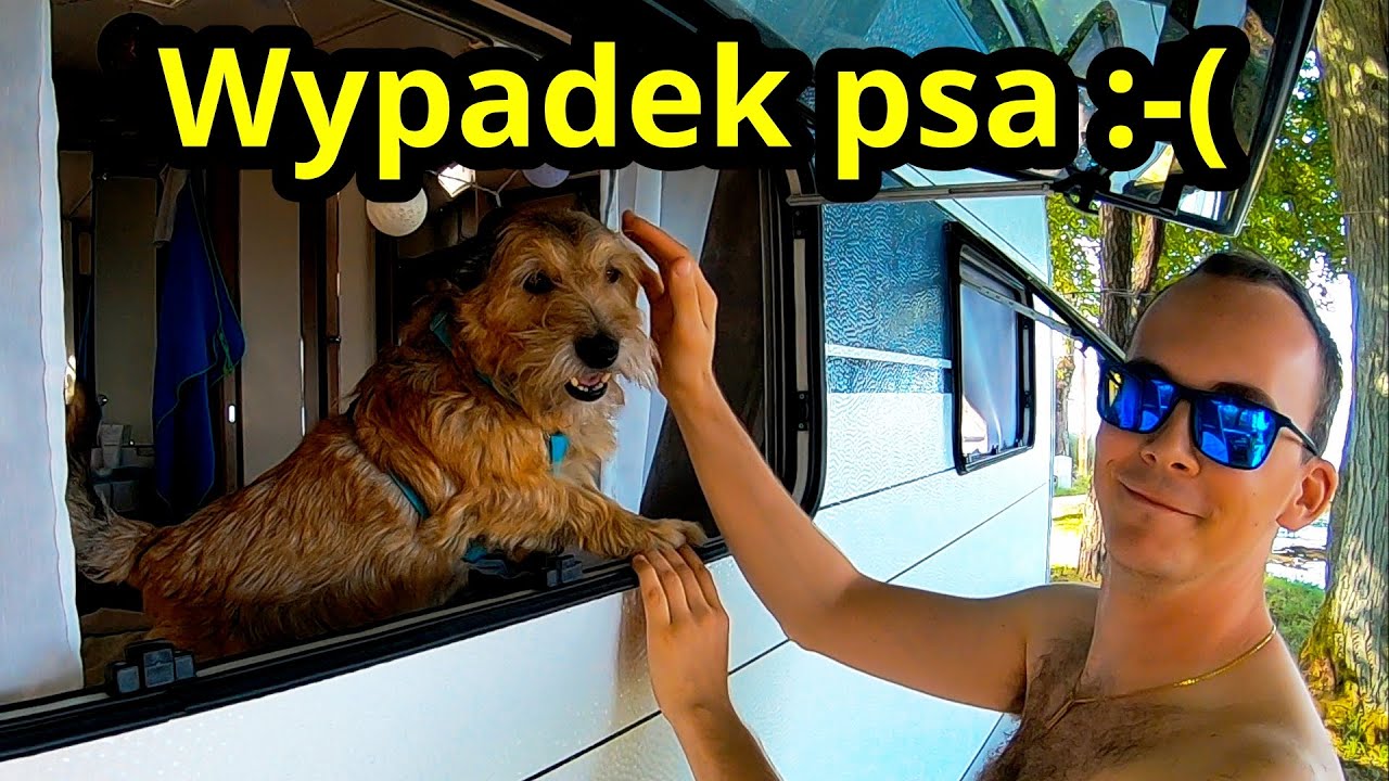 Jezioro Śniardwy jak Adriatyk! Pies wypadł z przyczepy :-( | Mazury 2021 #15