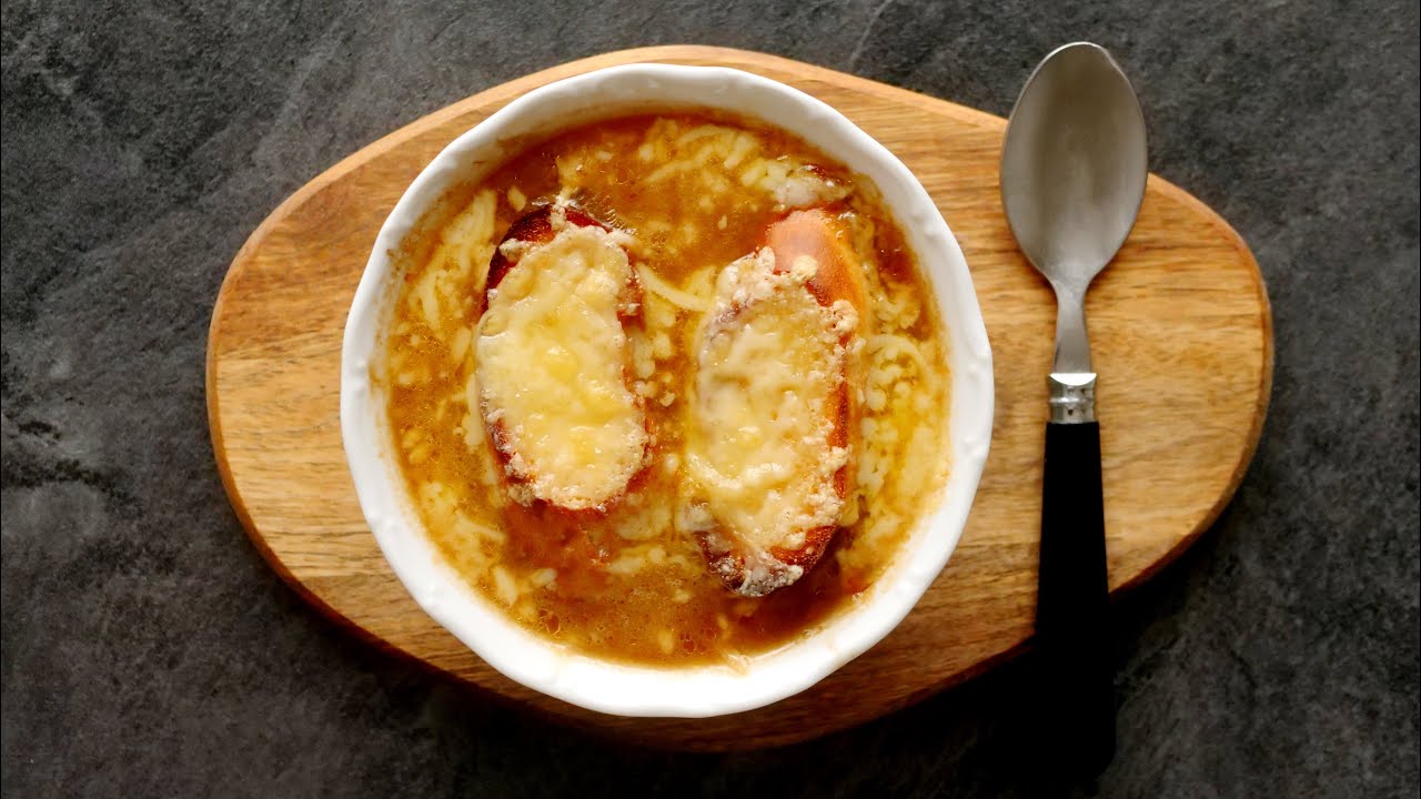Francouzská cibulačka - klasický recept