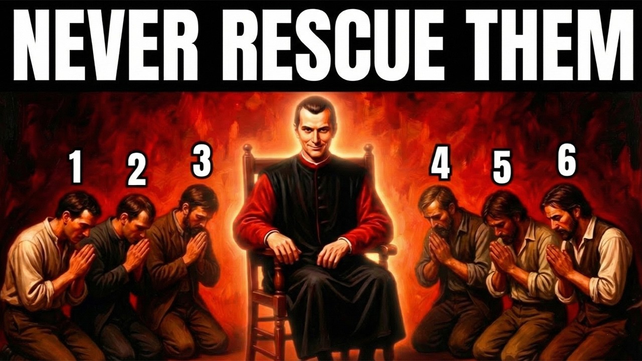 NEVER RESCUE These 6 Types of People — Machiavelli’s Ruthless Rule for Survival | Machiavelli