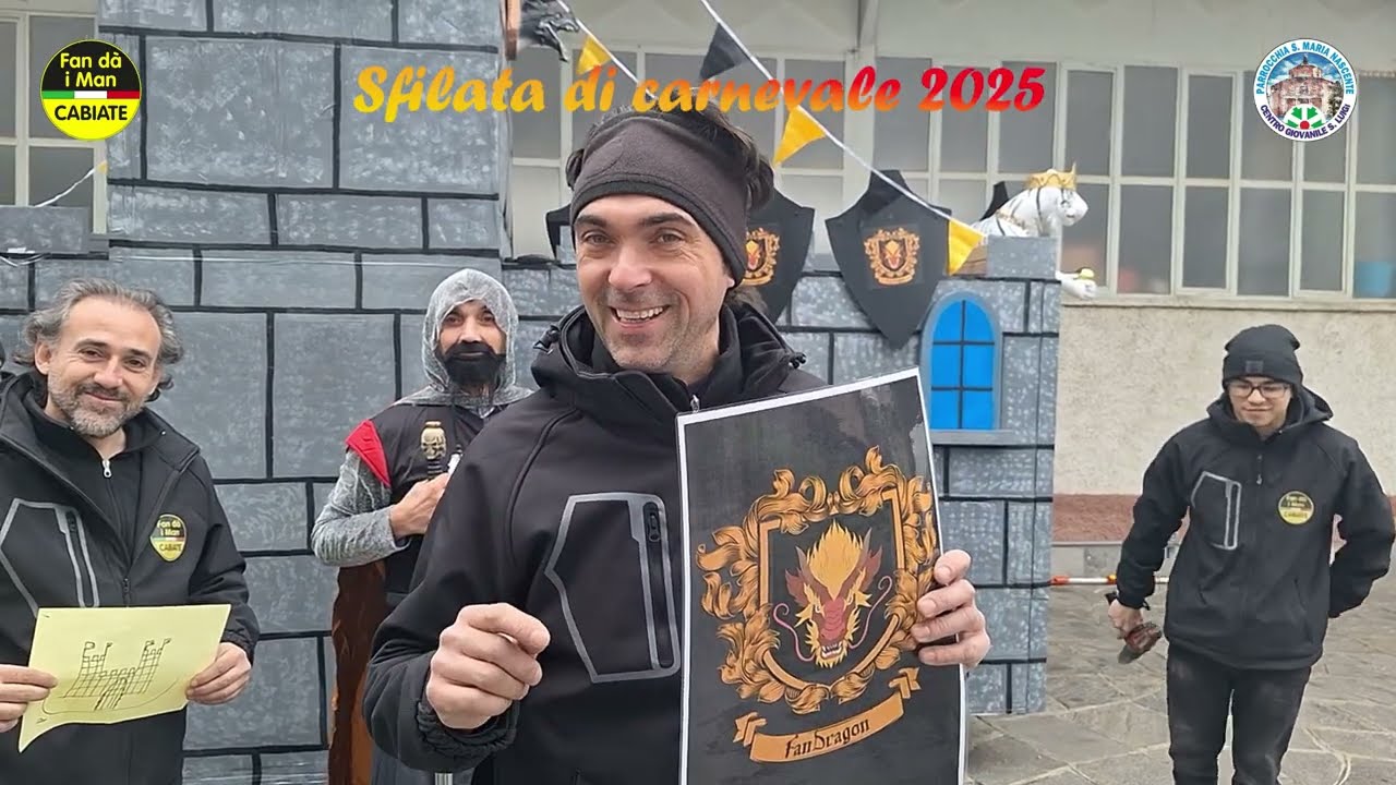 Il FanDragon 🐲⚔ e tutti i cavalieri  vi aspettano!! - CARNEVALE 2025
