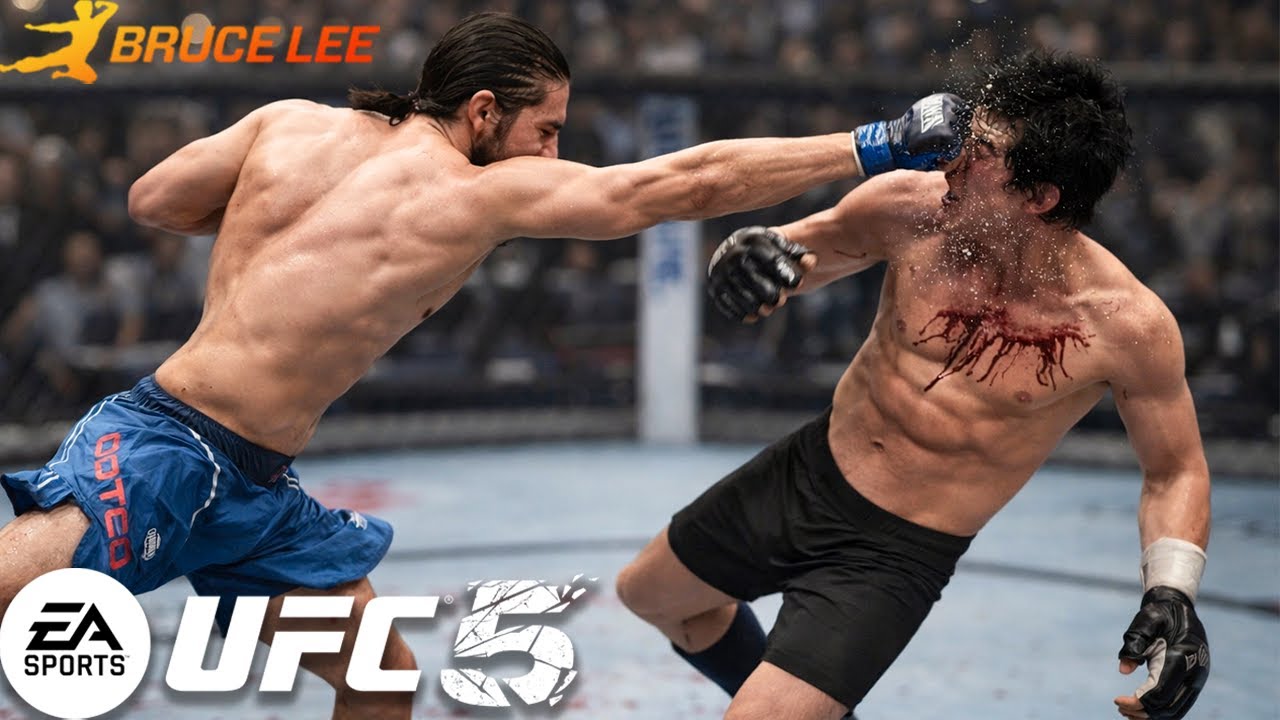 UFC 5 | Bruce Lee VS Brian Ortega |  PS5