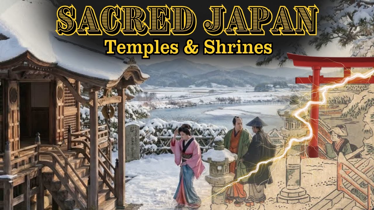 ANCIENT JAPAN  - SACRED SHRINES AND TEMPLES RECONSTRUCTED (AI Reconstruction)