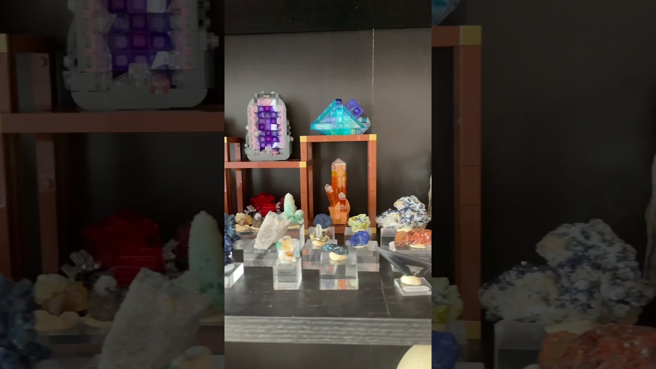 Le nouveau set merveilleux des min&eacute;raux de #lego ! #minerals #geology #science