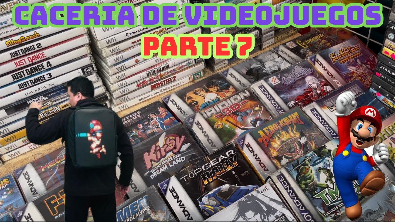 SUPER CACERIA DE VIDEOJUEGOS PARTE 7