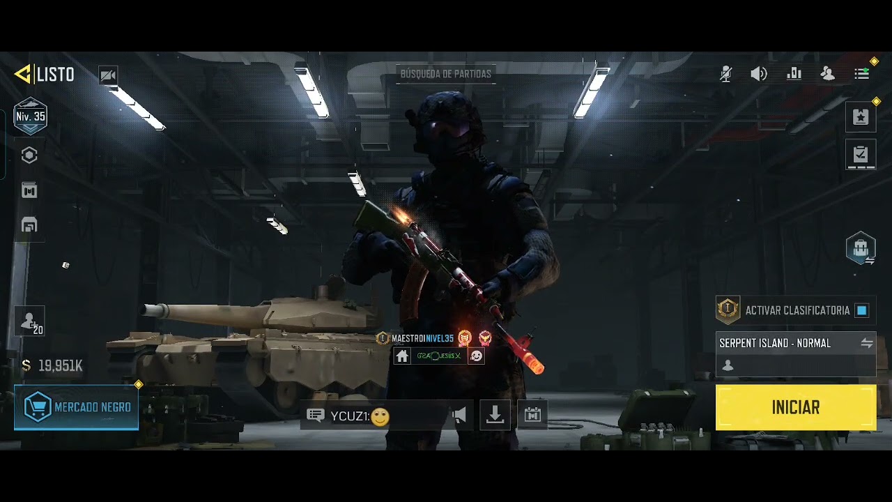 DMZ RECON SERPENT ISLAND NORMAL EXTRACCIÓN EXITOSA 