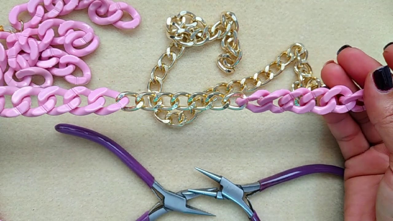 💝Cadena  en acrilico El Rincon De Rossy💋