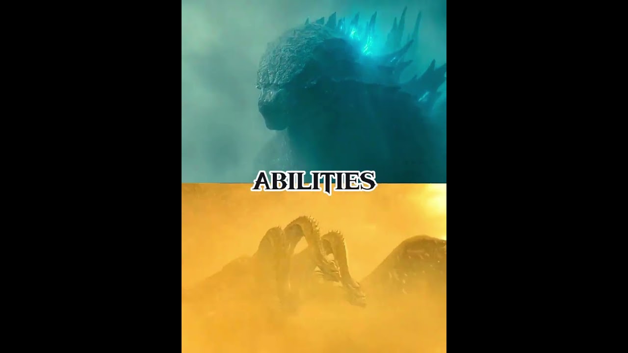 GODZILLA (KOTM) VS KING GHIDORAH (KOTM) #godzillaxkongthenewempire #kingofthemonsters