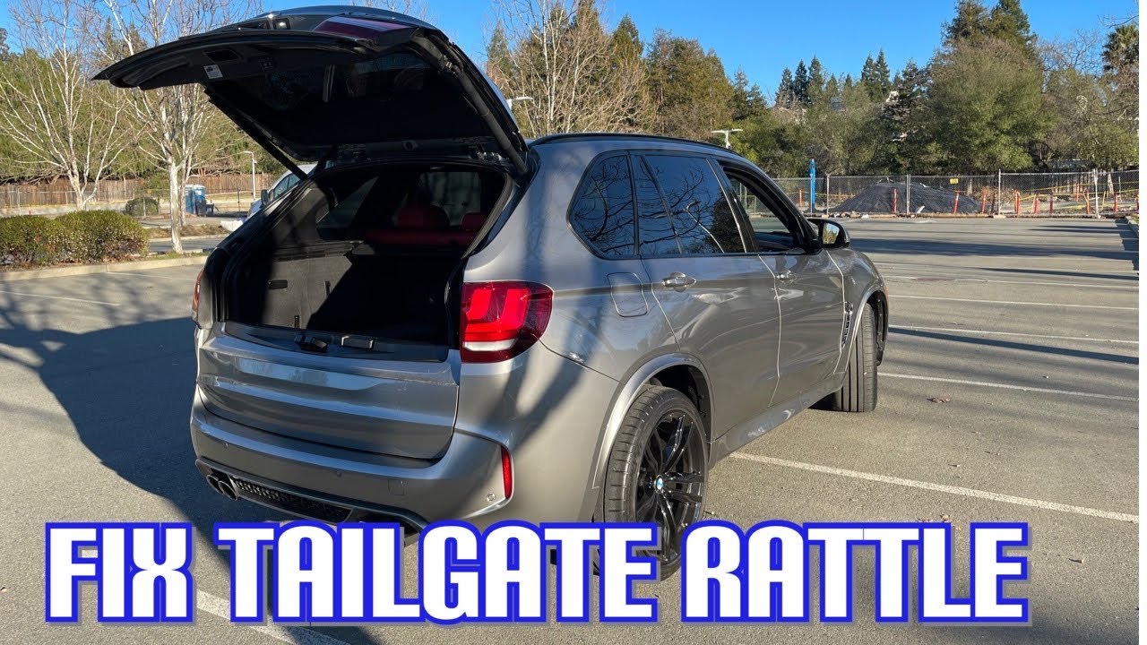 BMW X5 Tailgate Rattle Easy Fix DIY