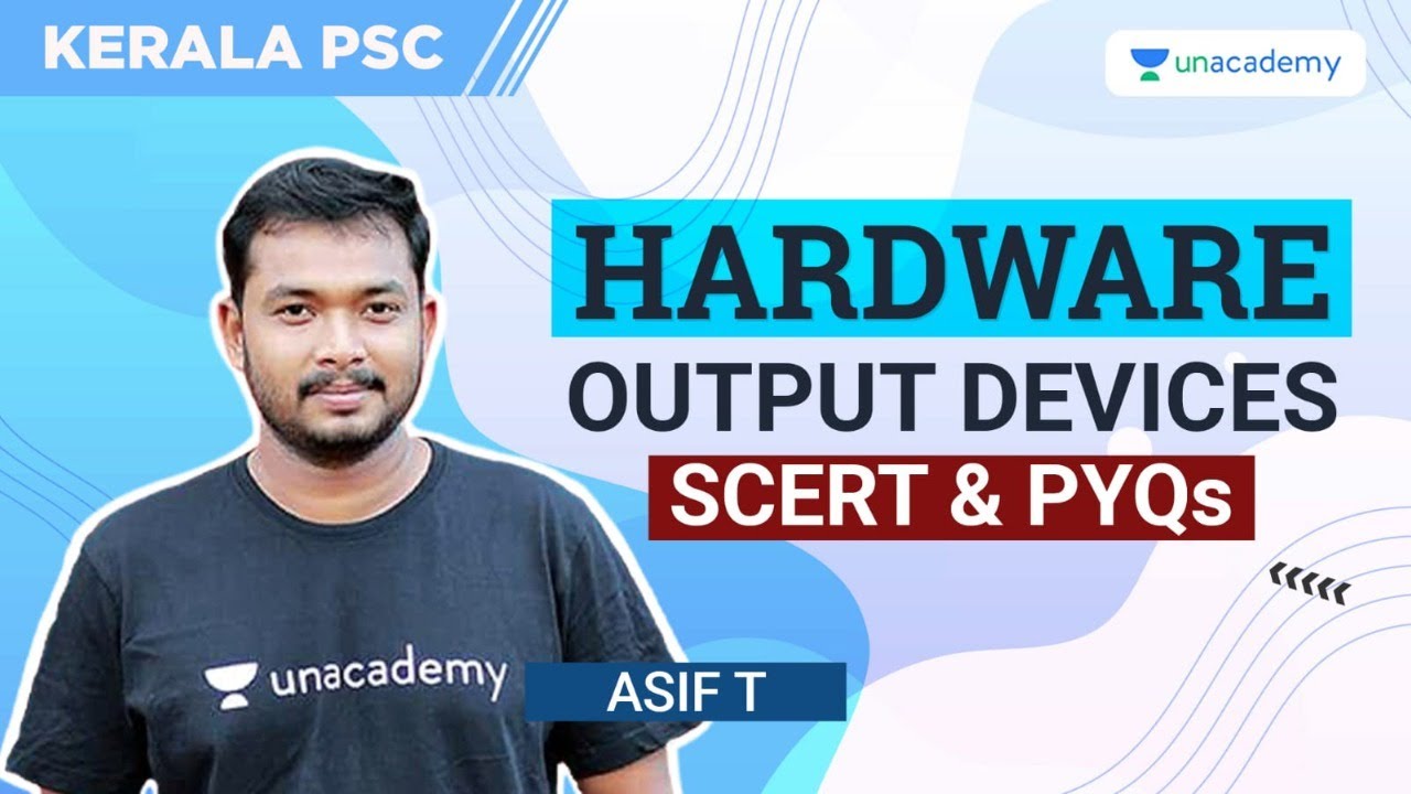 Computer Hardware -2 | Asif. T | Kerala PSC | LDC | LGS | Degree Level Prelims
