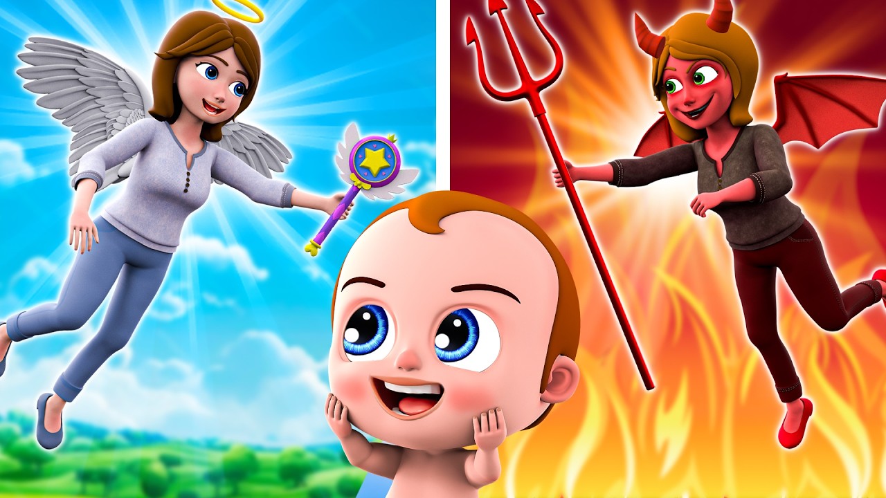 ¡Mamá Falsa Vs Mamá Real! | Canciones infantiles | Canciones infantiles para Niños | Little PIB