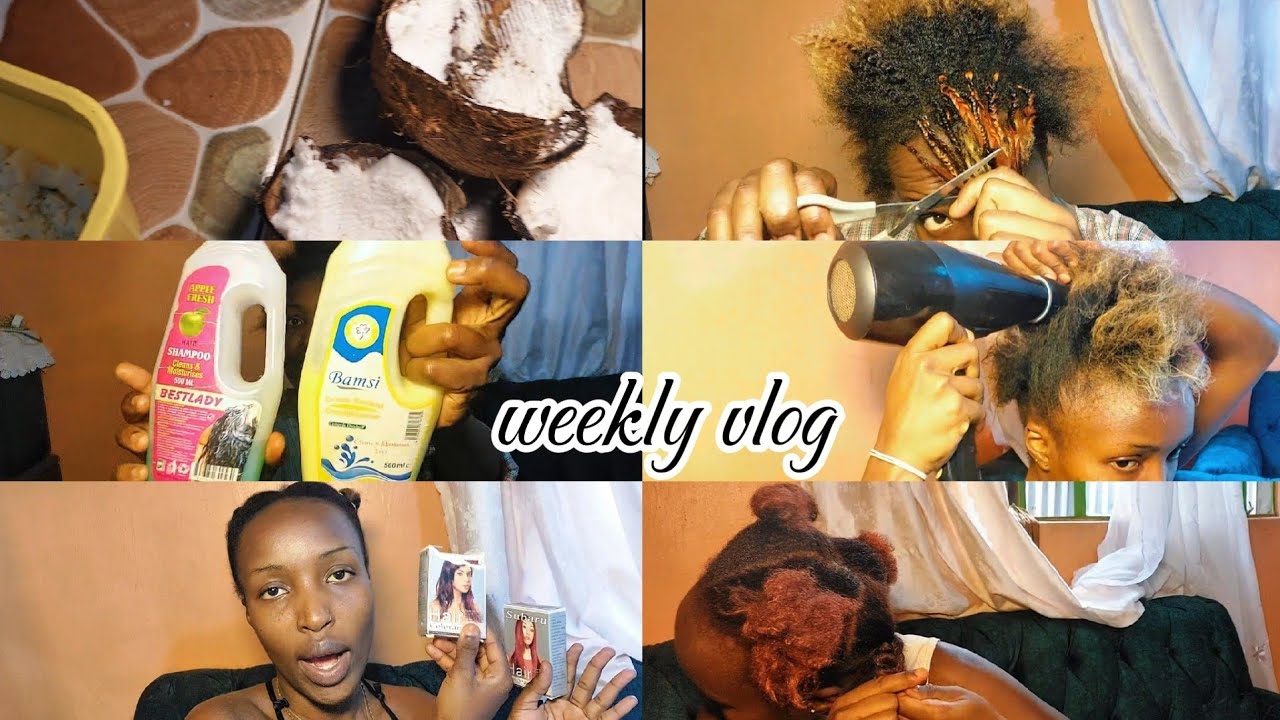 Weekly Vlog|Dying My Hair Red ft Subaru|Clinic Day|Kukuna nazi|Lunch at a hidden gem
