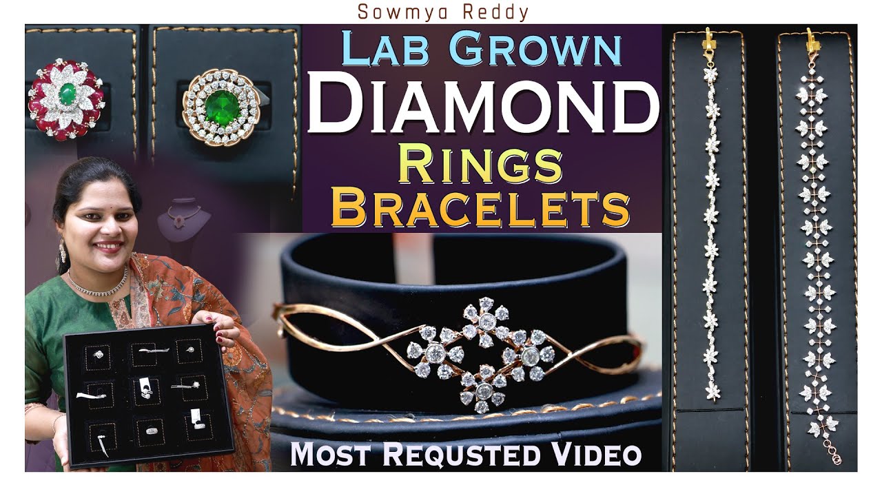 Diamond bracelet with price | diamond rings | labgrown diamonds | telangana pilla | diamond