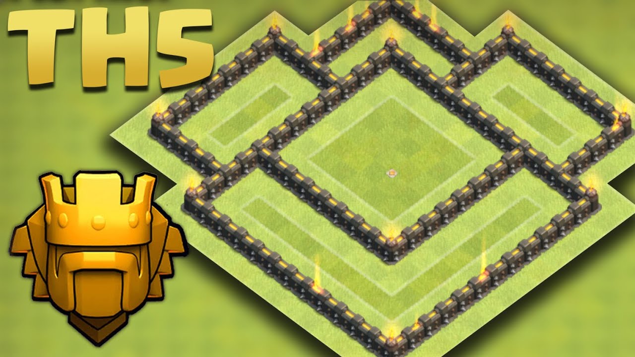 Clash of Clans - Town Hall 5 (TH5) Trophy Pushing Base Jun 2016