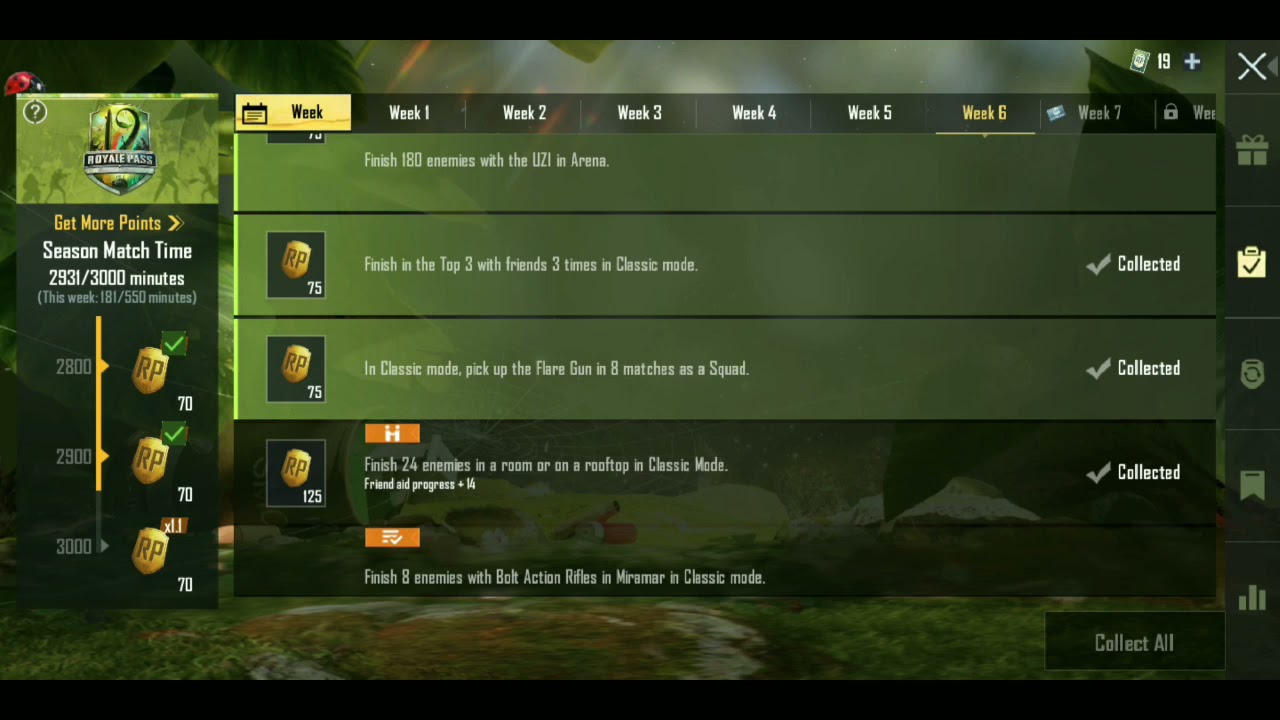 Royal Pass Season 19 Week 6 Mission.#BGMI #IRONMANZONE #Battleground Mobile India #Weekly Mission