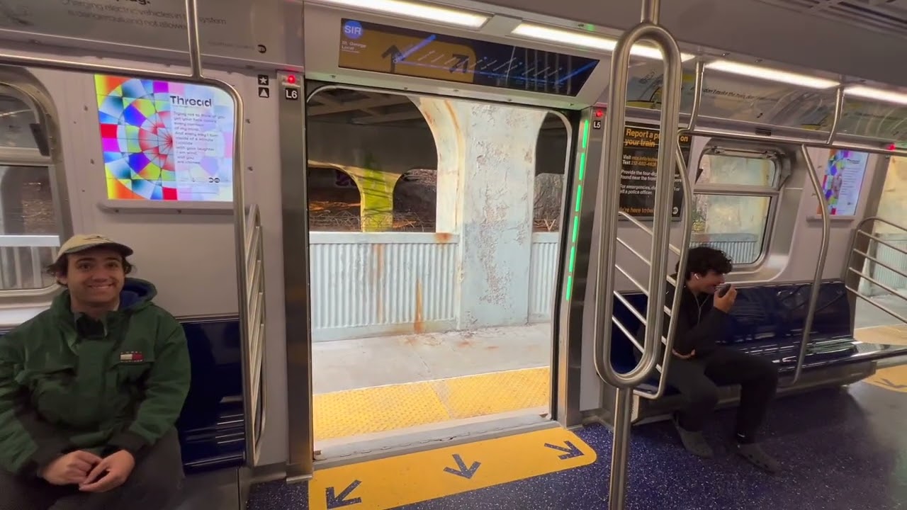 R211S Ride on Staten Island Railway from Tottenville to Bay Terrace