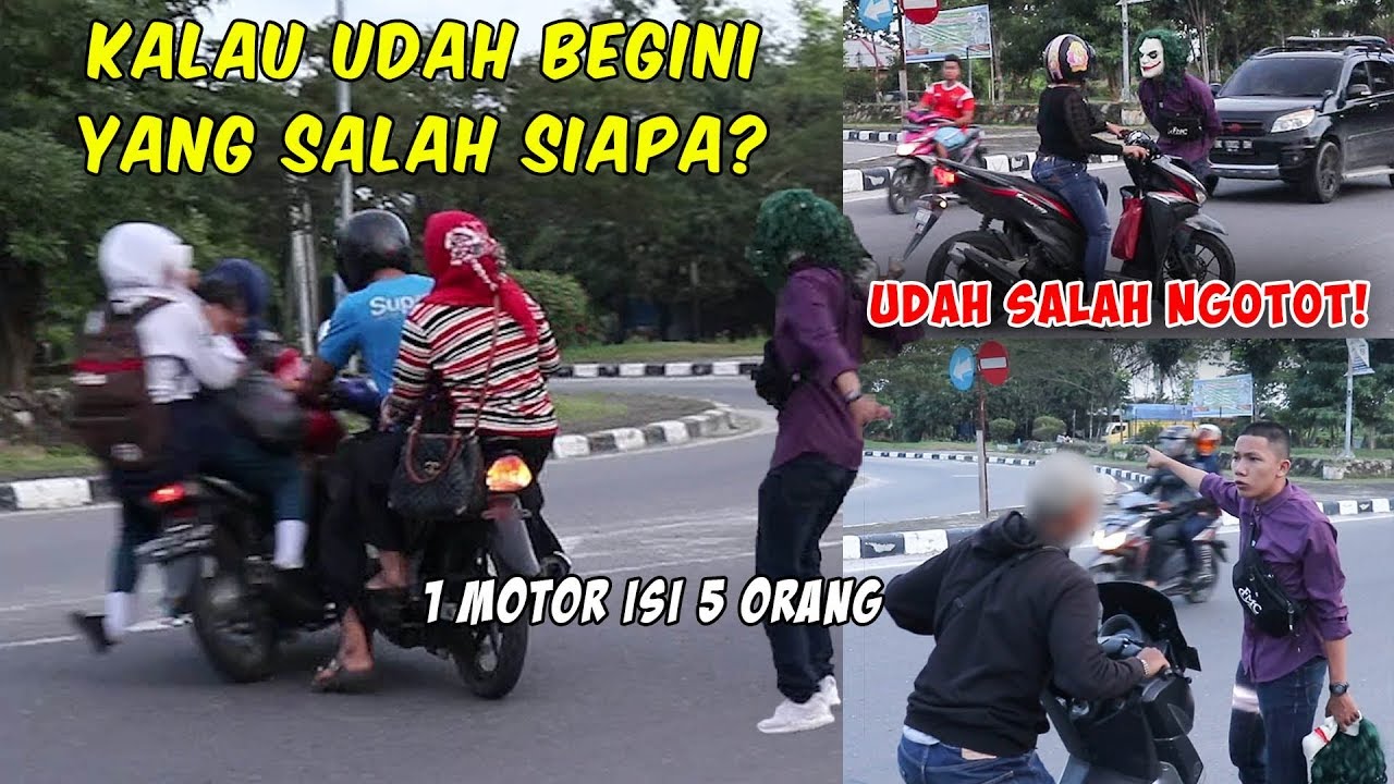 TABRAKAN saat JOKER TURUN ke JALAN BANDARA KUALANAMU DELI  SERDANG - Experiment BangZizz (PART 13)