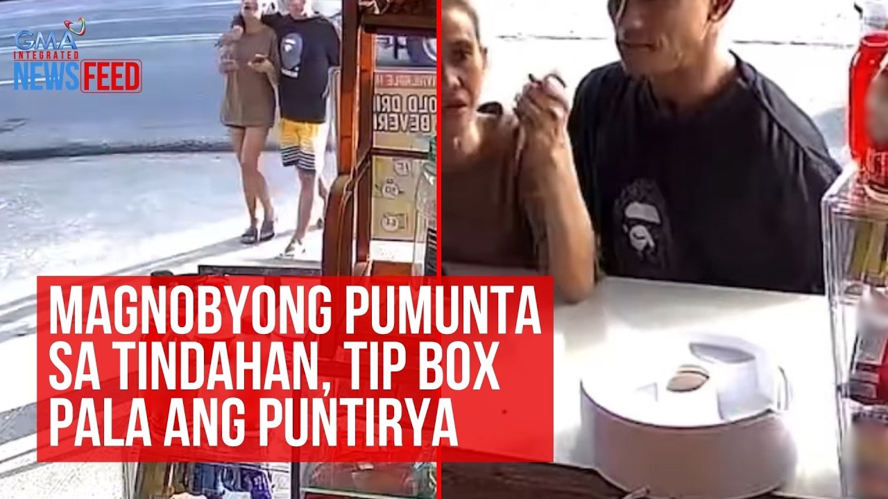 Magnobyong pumunta sa tindahan, tip box pala ang puntirya | GMA Integrated Newsfeed