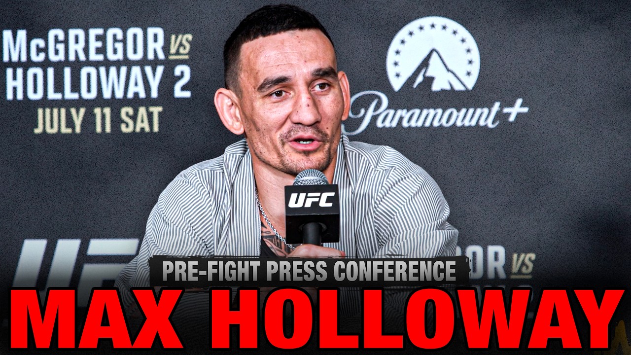 Max Holloway Breaks Down Conor McGregor Rematch Ahead of UFC 329, Making Welterweight Debut