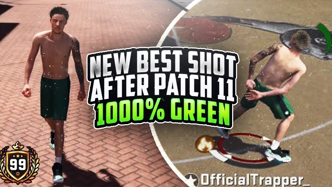 NEW BEST CUSTOM JUMPSHOT AFTER PATCH 11!😈 100% GREEN JUMPSHOT NBA 2K18! BEST JUMPER FOR PLAYMAKERS!