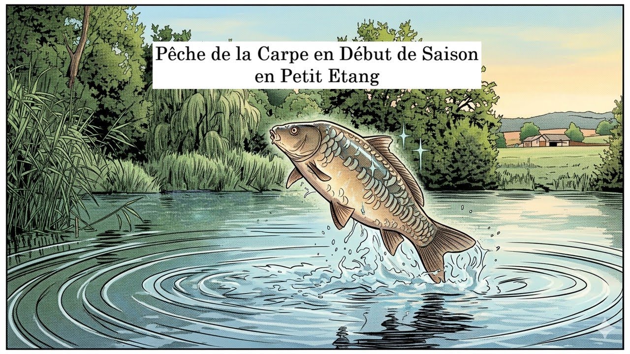 Cosmos - Pêche et Découvertes (Pêche de la Carpe en Début de Saison en Petit Etang)