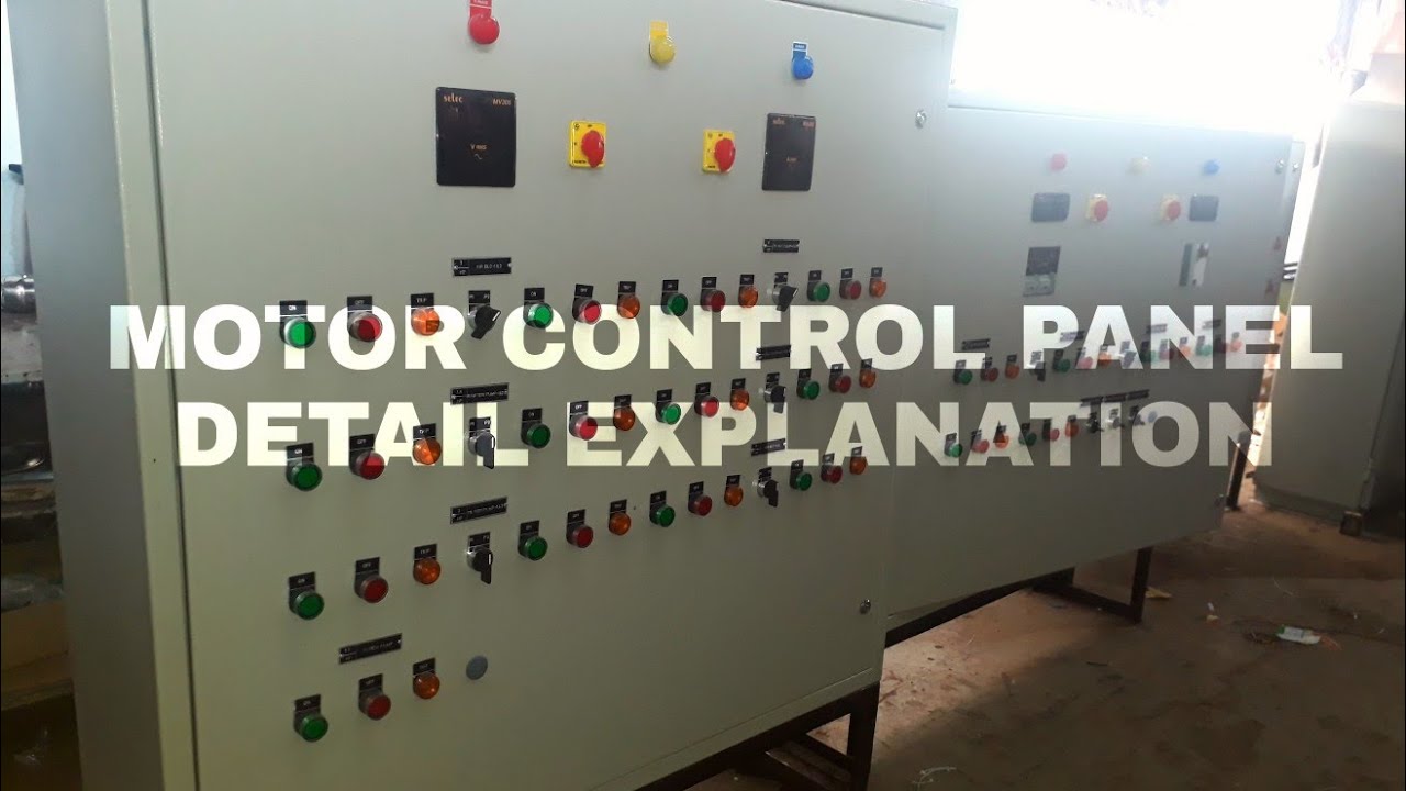 Switchgear Motor Control Panel Wiring Explained step by step | DOL starter panel | Electrical panel