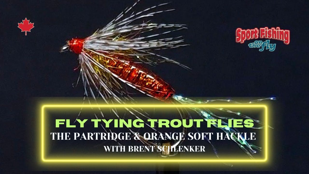 FLY TYING TROUT  FLIES - PRO STAFF ON THE BENCH: HOW TO TIE A SOFT HACKLE FLY WITH BRENT SCHLENKER