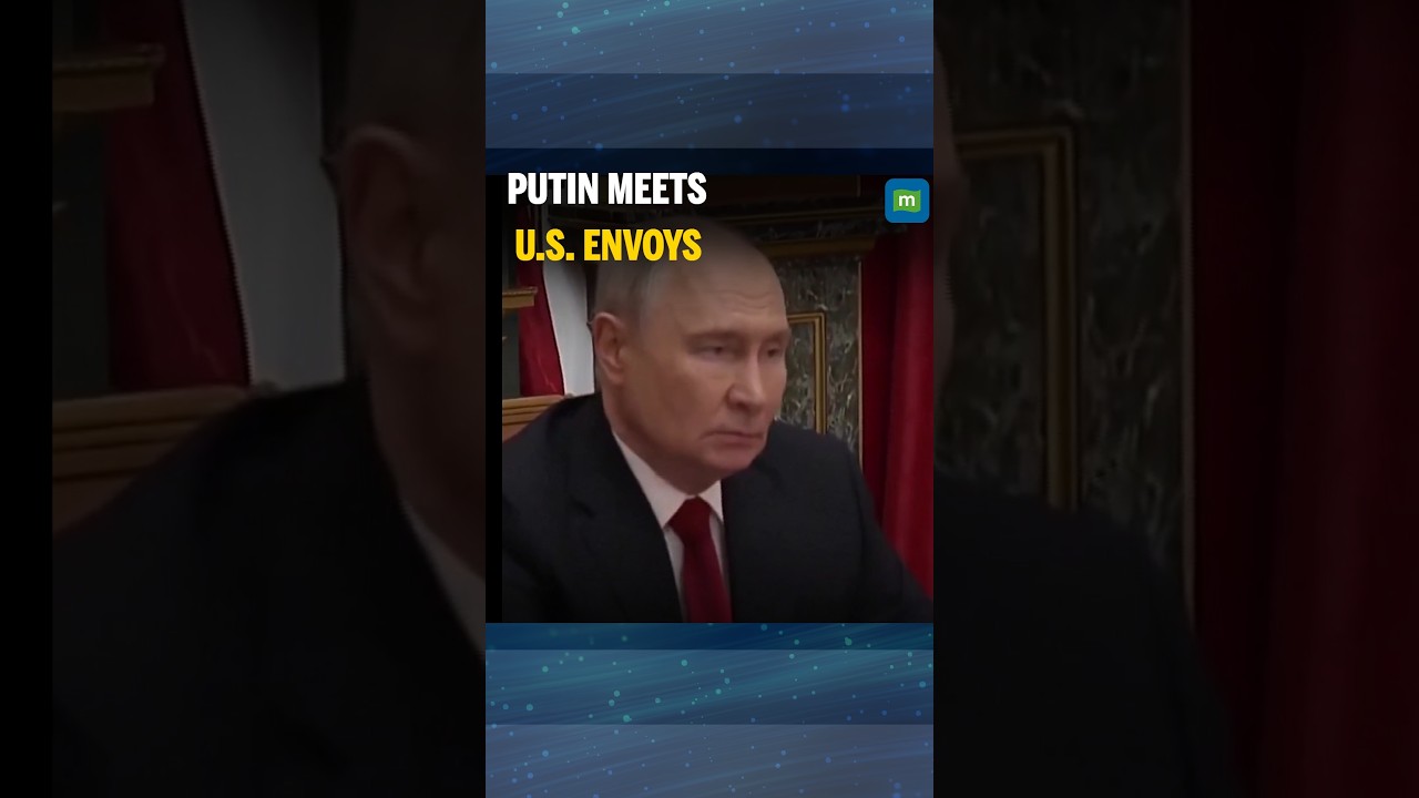 Putin meets US envoys Steve Witkoff and Jared Kushner for 'difficult' talks