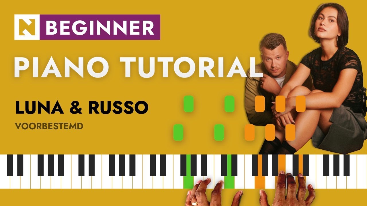 LUNA & Russo – Voorbestemd | Piano cover & bladmuziek