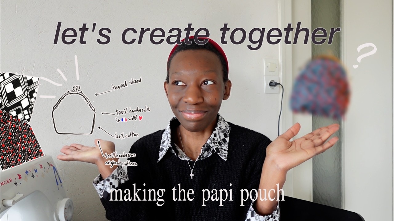 【CREATE WITH ME💡】🪡 on coud le pouch IDÉAL d'une skincare cleangirl ensemble ! 👝🫧
