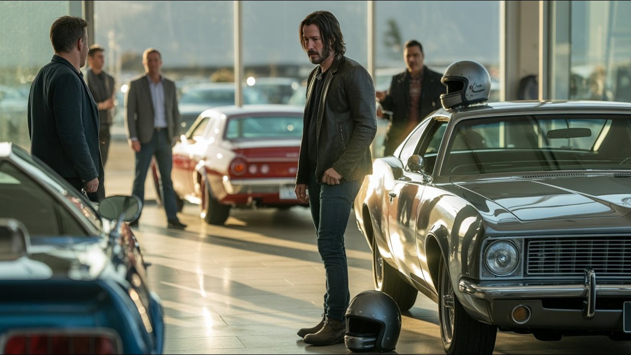 Keanu Reeves Was Buying a Car at His Own Dealership — Then Two Customers Said Something Unexpected