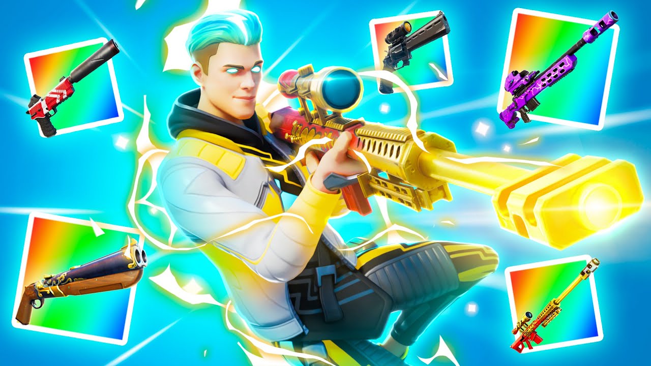 Using Every *EXOTIC* Weapon in Fortnite!