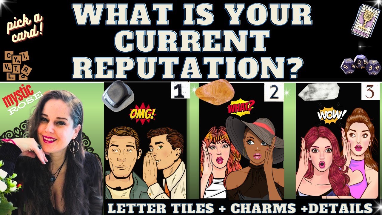 WHAT IS YOUR CURRENT REPUTATION? WHAT'S THE TEA ON YOU? TAROT PICK A CARD READING (+details)