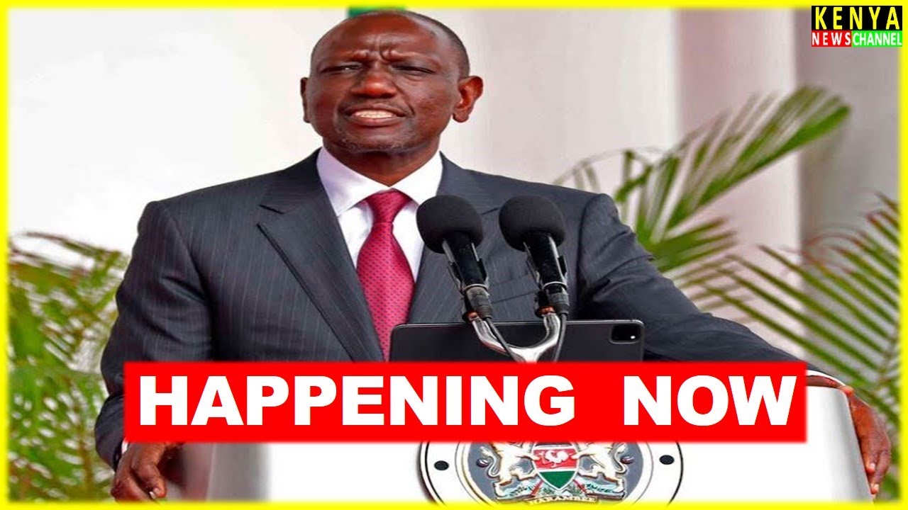 LIVE - Ruto to address the Nation from Kasarani Stadium Nairobi