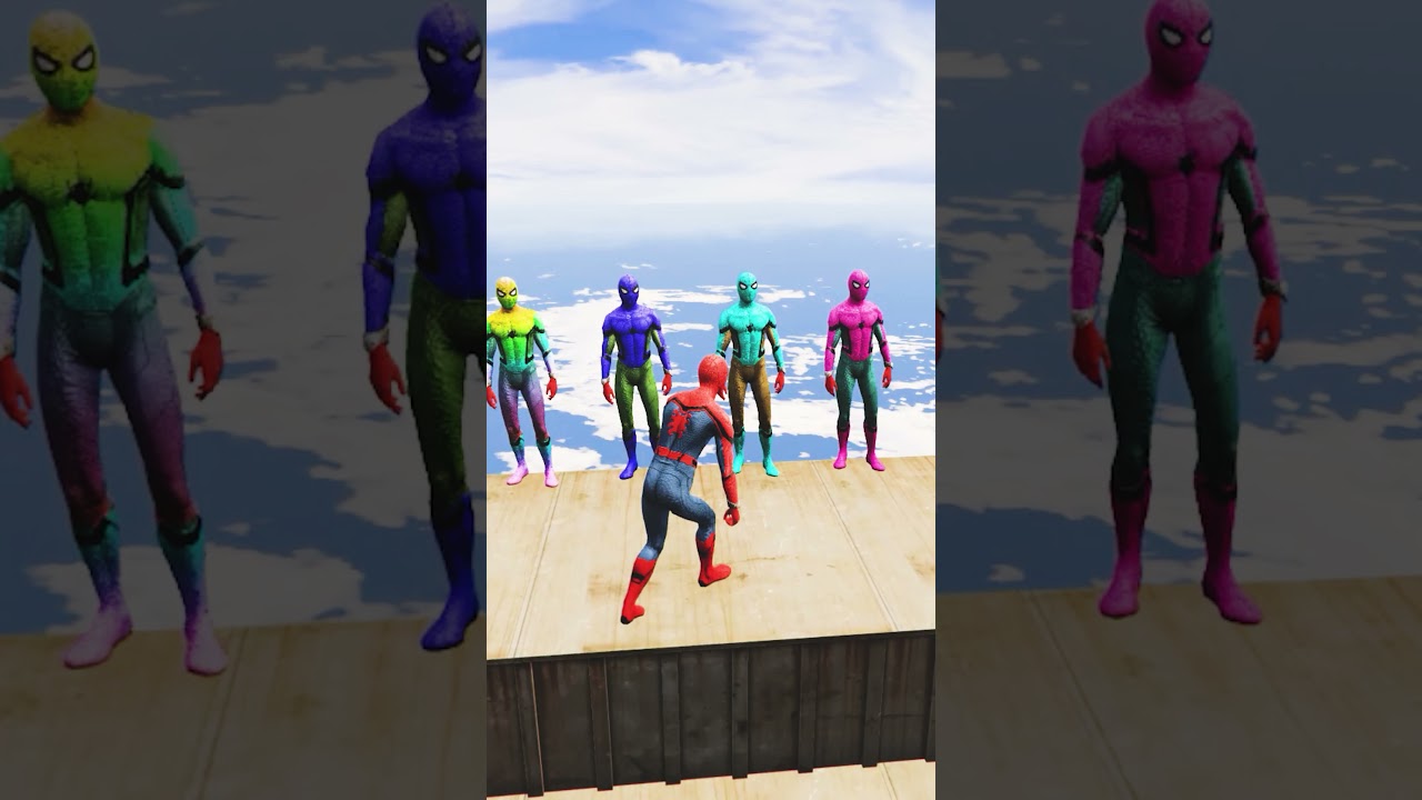 GTA 5 Epic Water Ragdolls Spiderman Jump/Fails Ep 59 