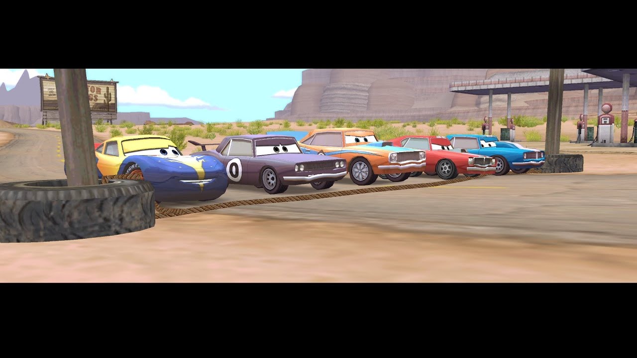 Cars GameCube - Ornament Valley Circuit (Dolphin)