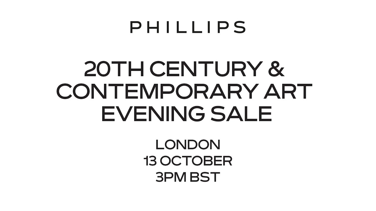 Livestream | 20th Century & Contemporary Art Evening Sale | London October  2023