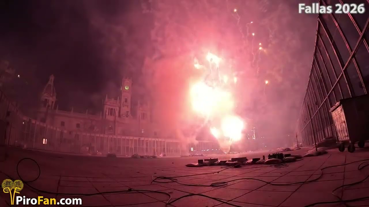 Pirotecnia Turis - Espectáculo Nocturno 13 de Marzo Fallas 2026