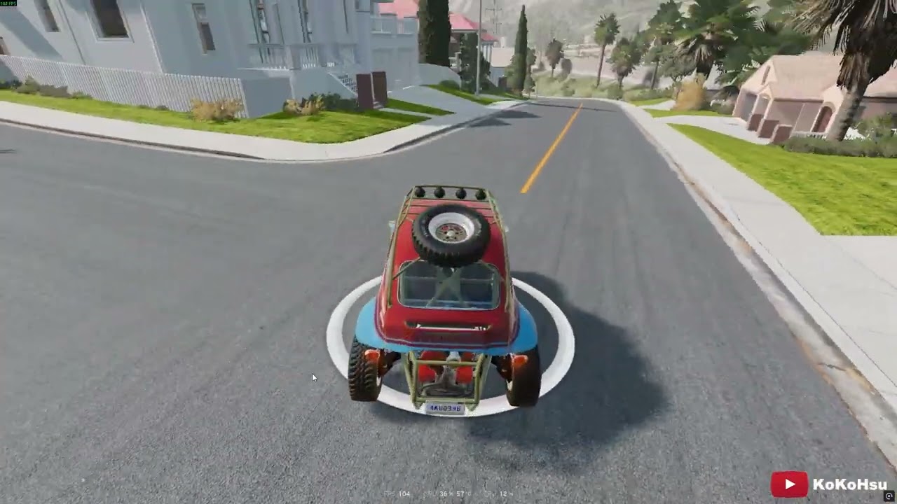【KoKoHsu】這遊戲真的有很多奇奇怪怪的車 | BeamNG. Drive