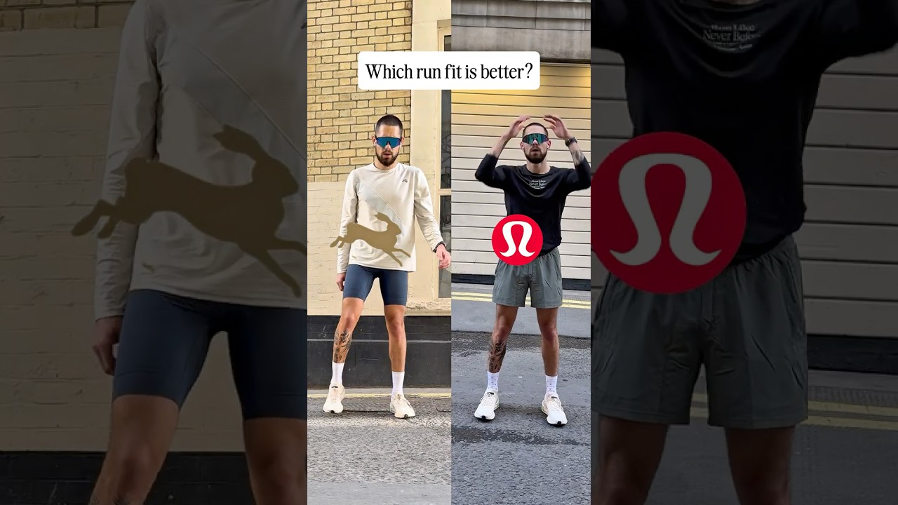 Which men&rsquo;s running gear is better: @lululemon or @tracksmithrunning