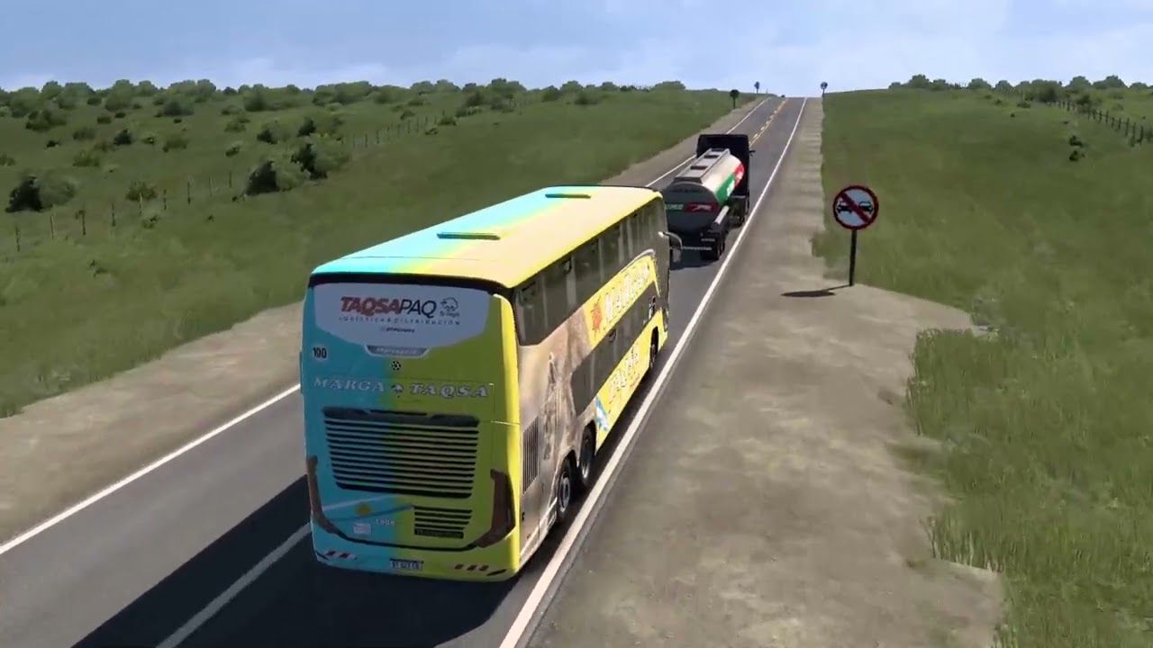 Marga Taqsa 2608 MARCOPOLO G8 1800 DD MB ETS2 1.58