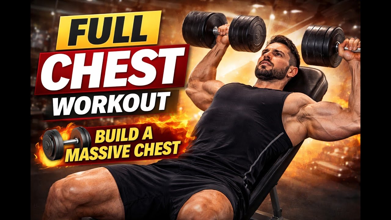 Build a Bigger Chest With These 5 Exercises 🔥